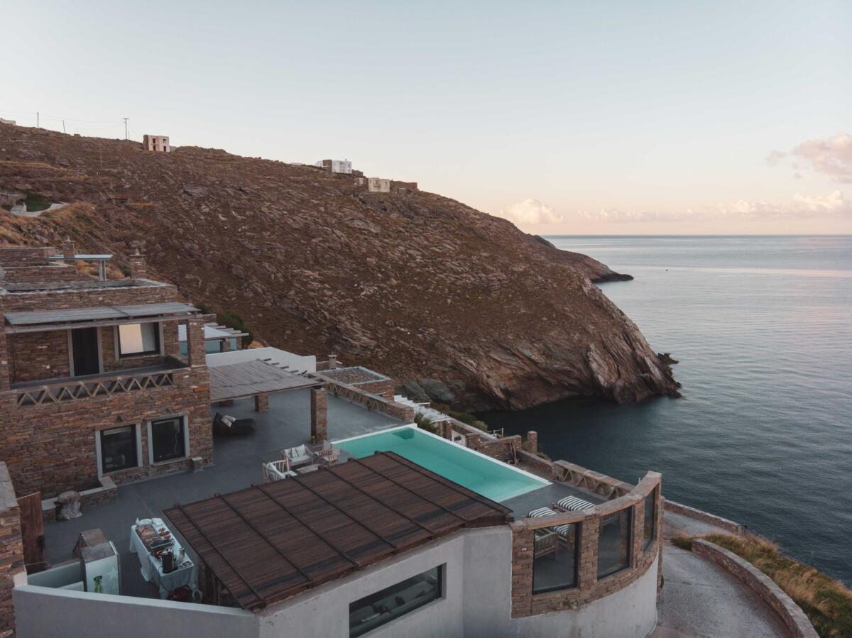 Villa Carpe Diem: Sea & Sunset View In Kea Island Ioulis Exterior foto