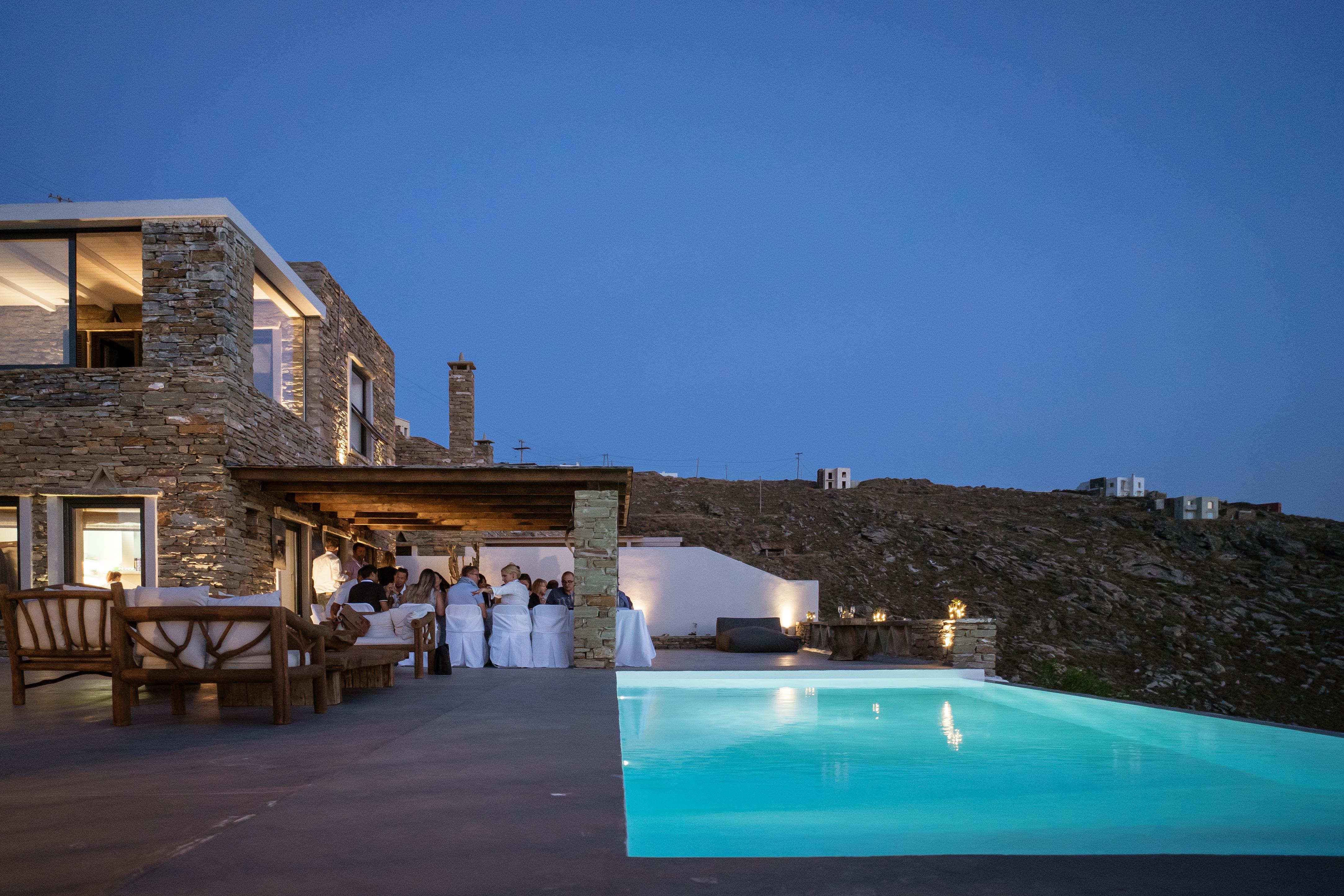 Villa Carpe Diem: Sea & Sunset View In Kea Island Ioulis Exterior foto