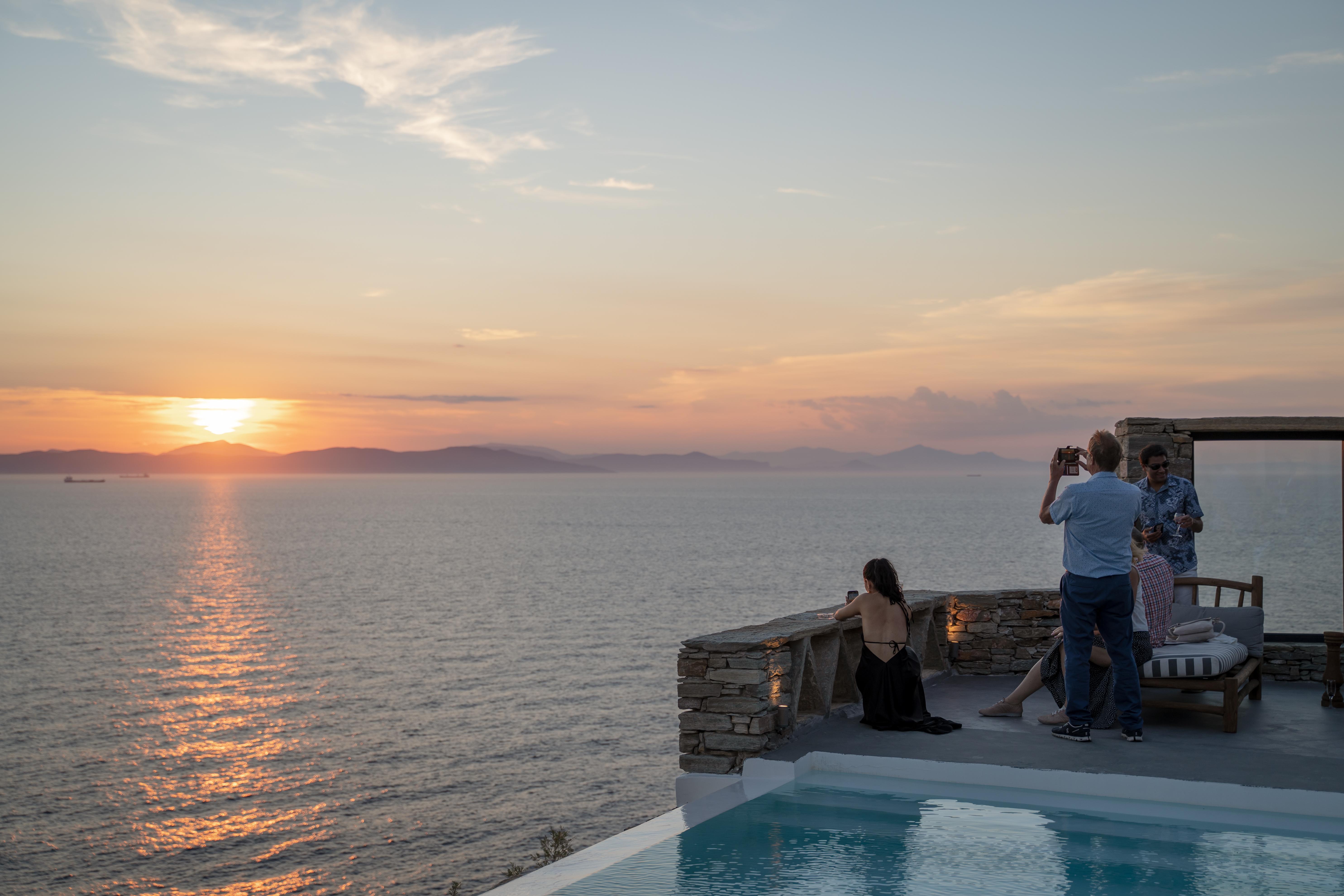 Villa Carpe Diem: Sea & Sunset View In Kea Island Ioulis Exterior foto