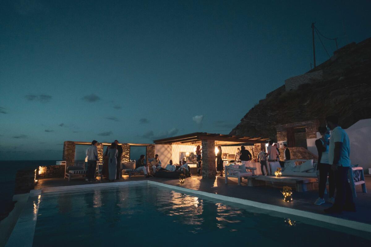 Villa Carpe Diem: Sea & Sunset View In Kea Island Ioulis Exterior foto