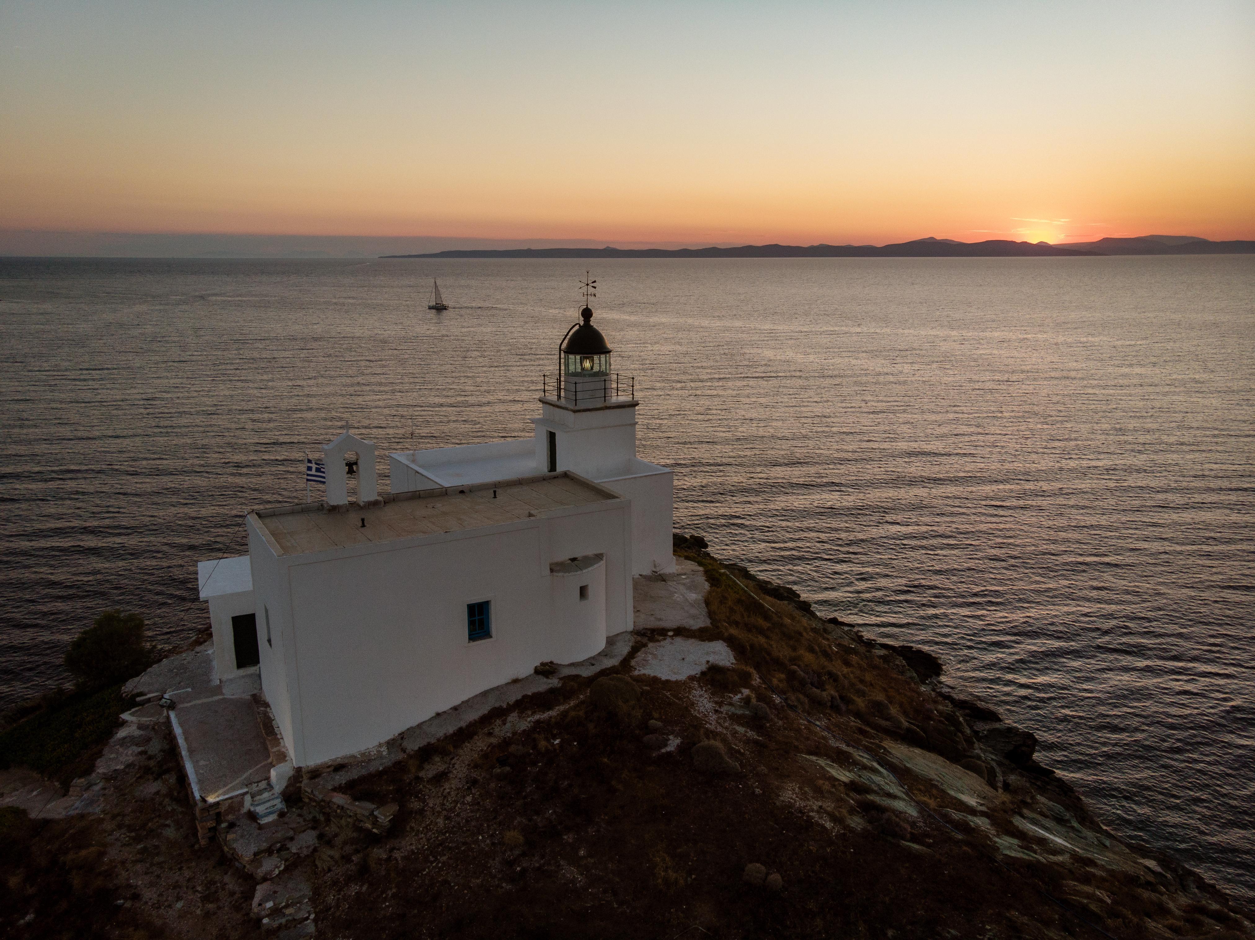 Villa Carpe Diem: Sea & Sunset View In Kea Island Ioulis Exterior foto