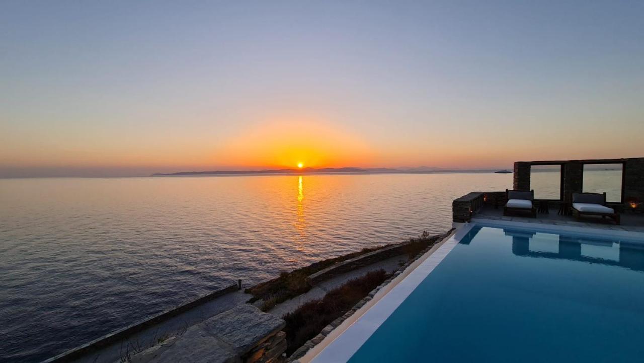 Villa Carpe Diem: Sea & Sunset View In Kea Island Ioulis Exterior foto