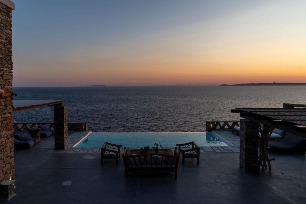 Villa Carpe Diem: Sea & Sunset View In Kea Island Ioulis Exterior foto