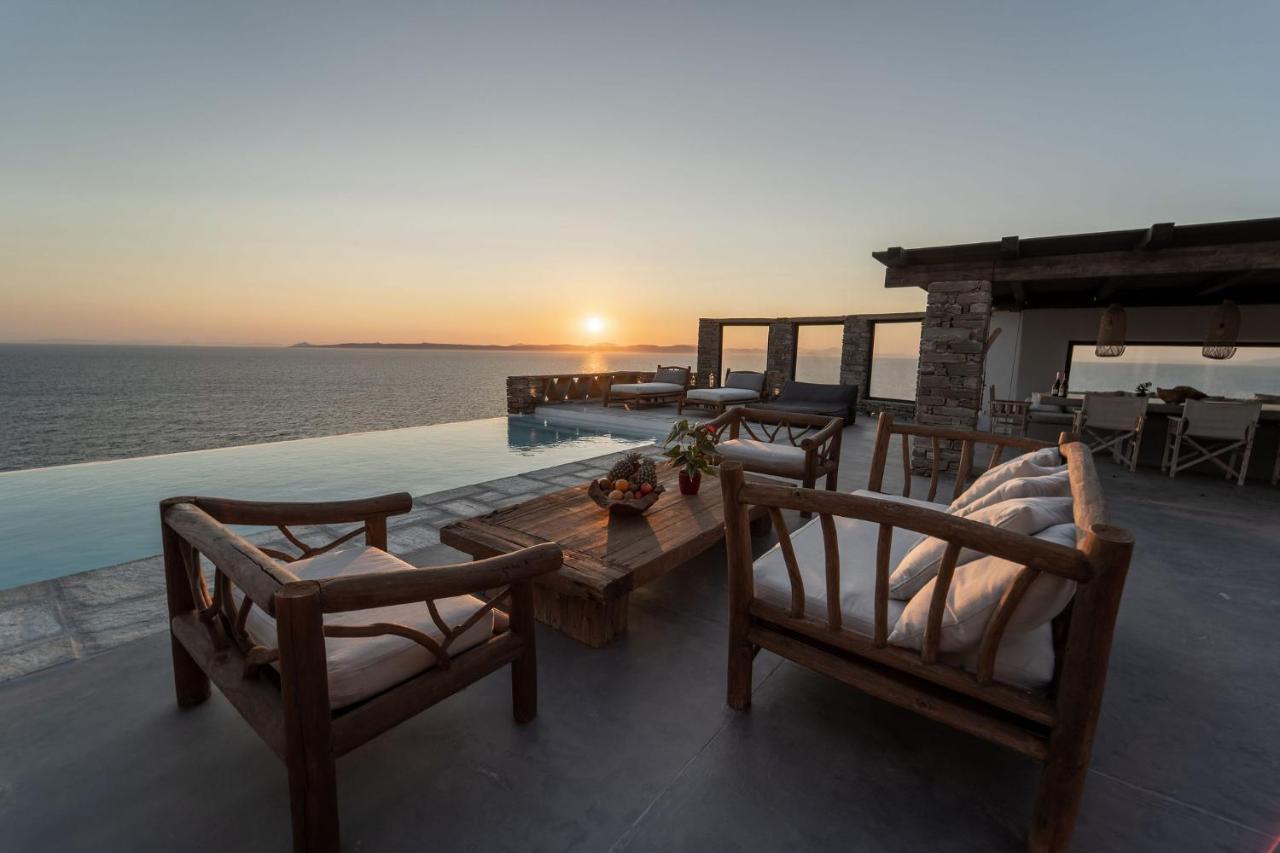 Villa Carpe Diem: Sea & Sunset View In Kea Island Ioulis Exterior foto