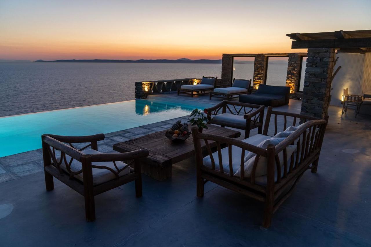 Villa Carpe Diem: Sea & Sunset View In Kea Island Ioulis Exterior foto