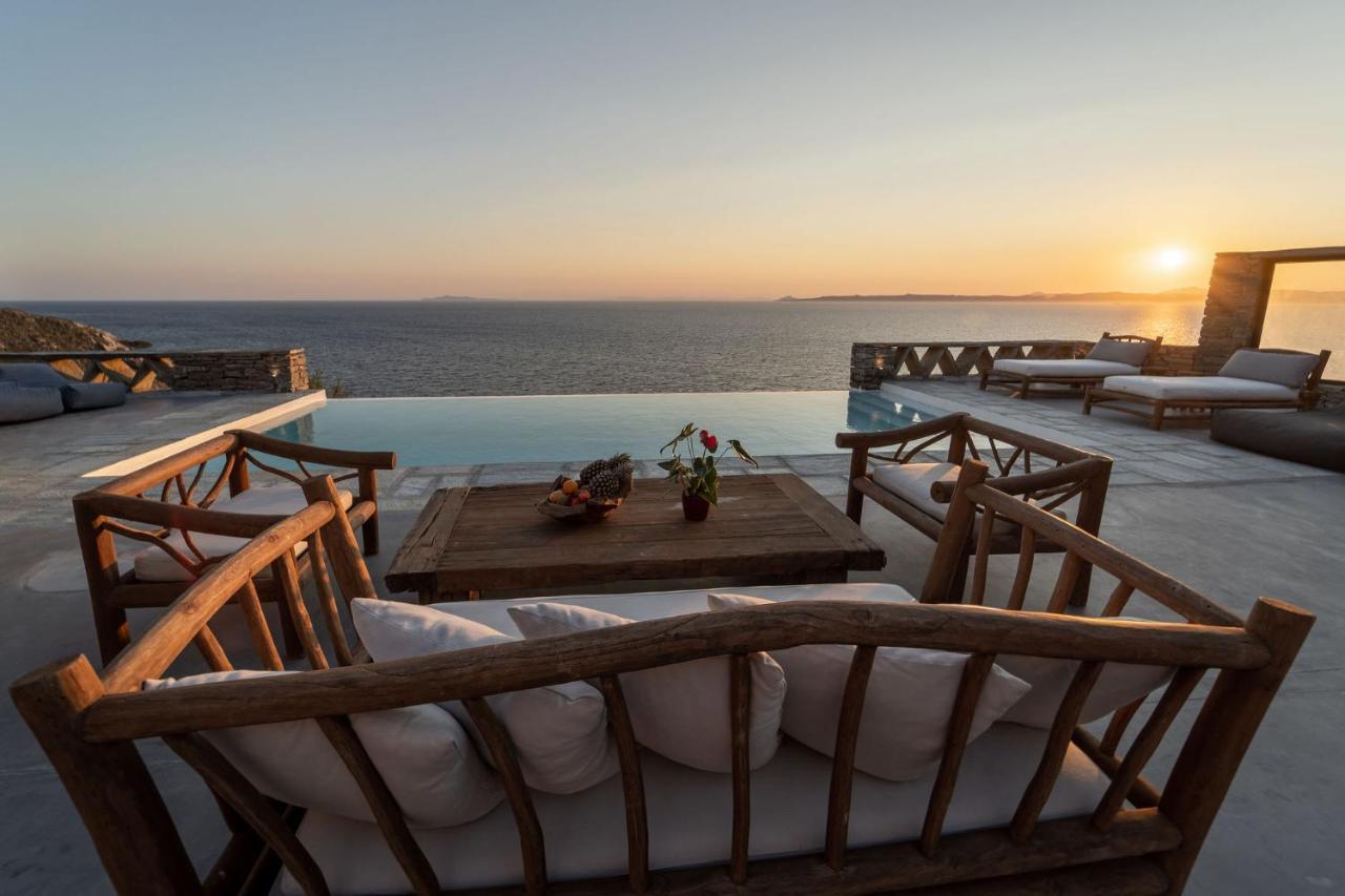 Villa Carpe Diem: Sea & Sunset View In Kea Island Ioulis Exterior foto