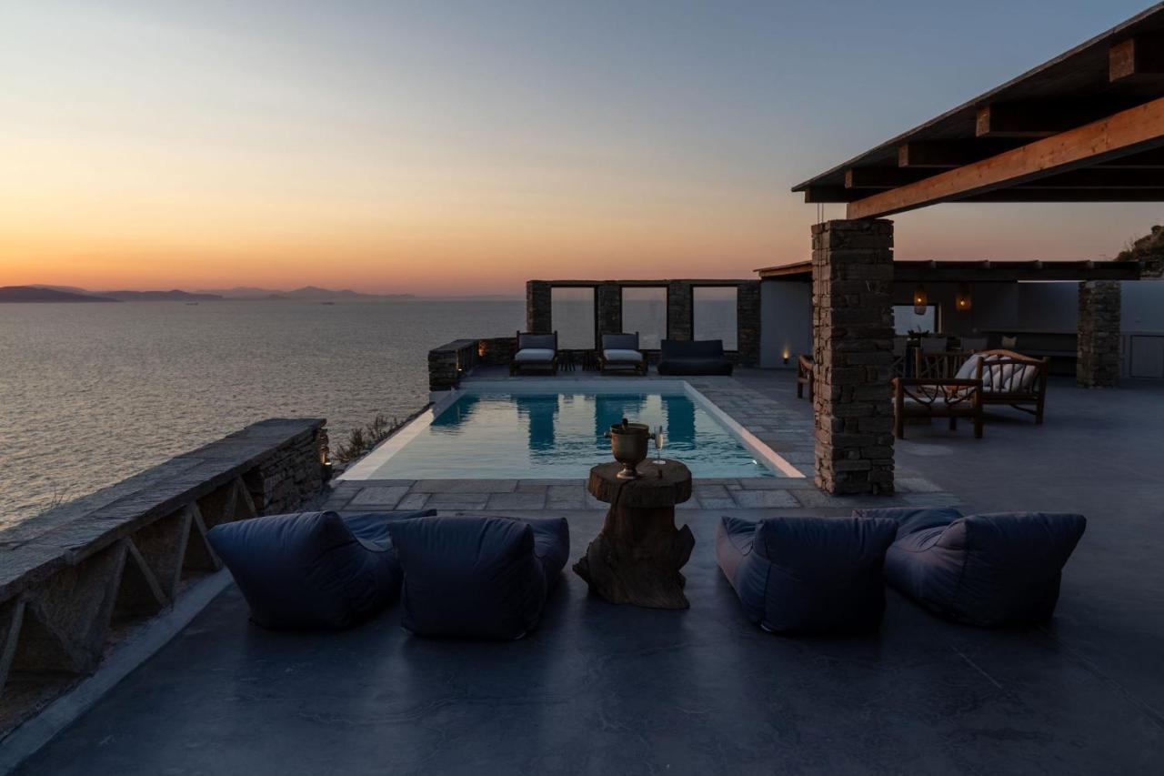 Villa Carpe Diem: Sea & Sunset View In Kea Island Ioulis Exterior foto